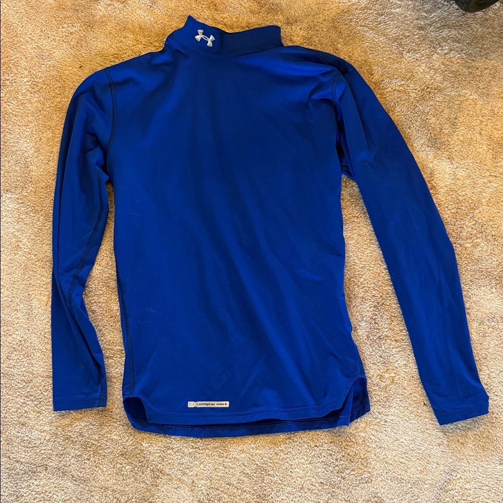 Under Armour Blue Coldgear base layer